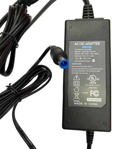 12v ac adapter for - ul,